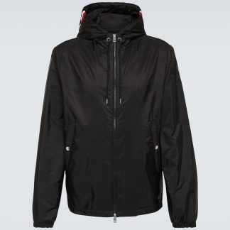 buy designer Moncler Grimpeurs technical jacket in black