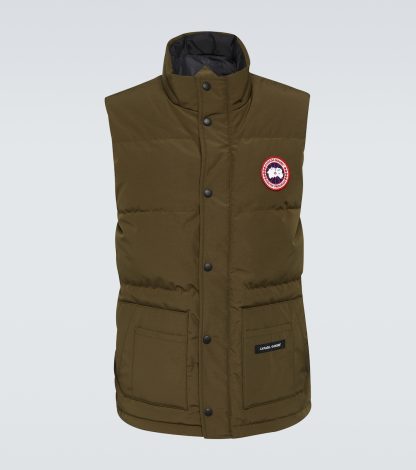 buy luxury Canada Goose Freestyle Crew padded vest in green