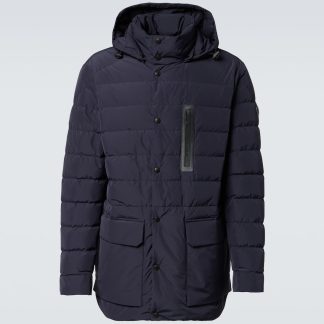 buy luxury Moncler Arpettaz parka in blue