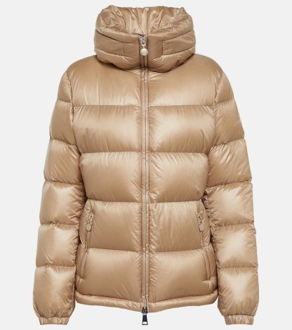 buy luxury Moncler Douro down jacket in beige