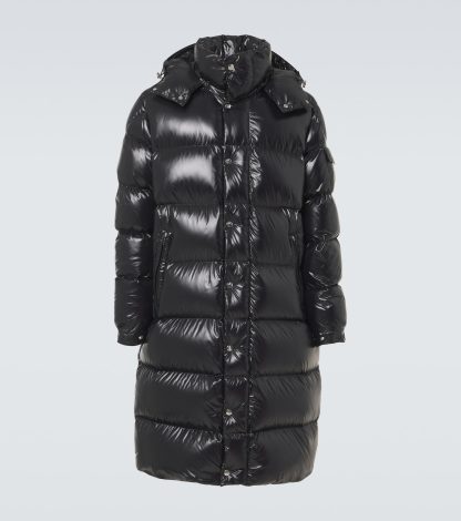 buy luxury Moncler Hanoverian down jacket in black