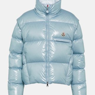 cheap designer Moncler Almo down jacket in blue