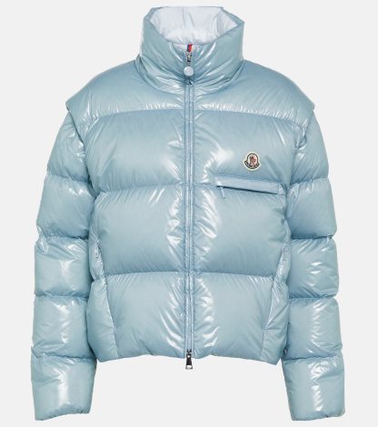 cheap designer Moncler Almo down jacket in blue