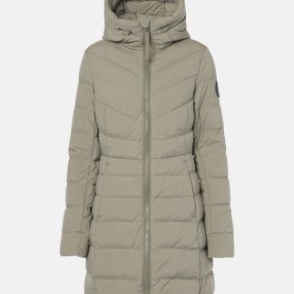 cheap luxury Canada Goose Black Label Clair quilted down coat in green