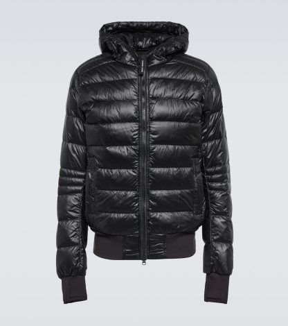 cheap luxury Canada Goose Crofton down jacket in black