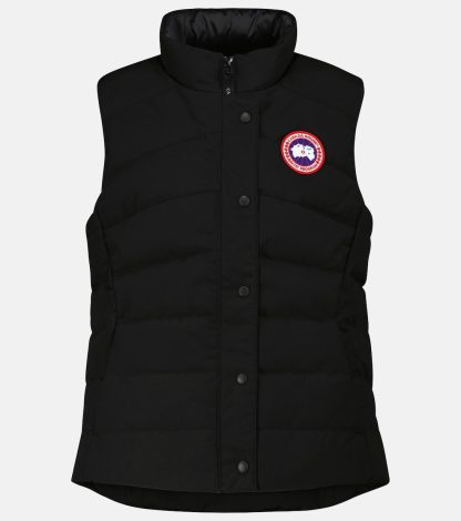 cheap luxury Canada Goose Freestyle down vest in black