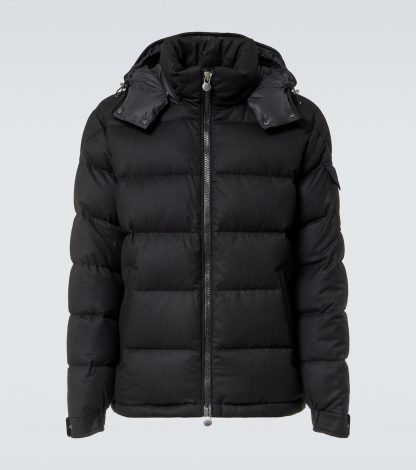 cheap luxury Moncler Montgenevre down jacket in black