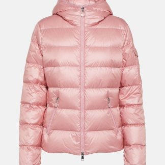 counterfeit designer Moncler Gles quilted down jacket in pink