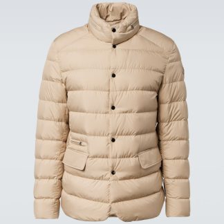 counterfeit designer Moncler Malinvern jacket in beige