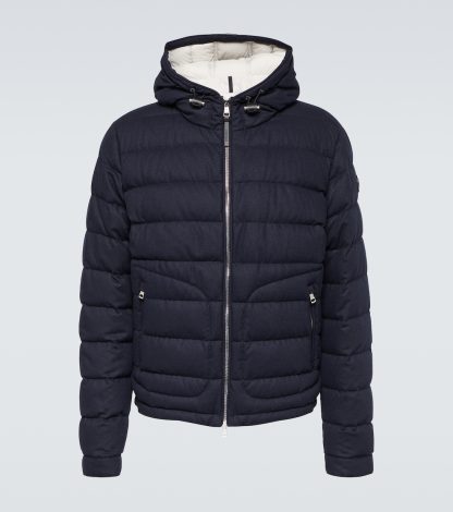 counterfeit designer Moncler Redessau down jacket in blue