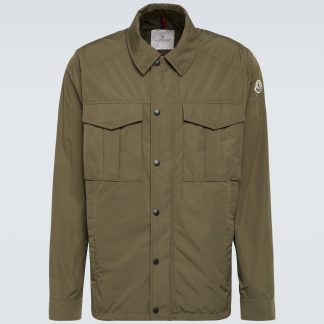 counterfeit designer Moncler Technical jacket in green