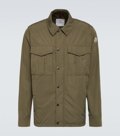 counterfeit designer Moncler Technical jacket in green