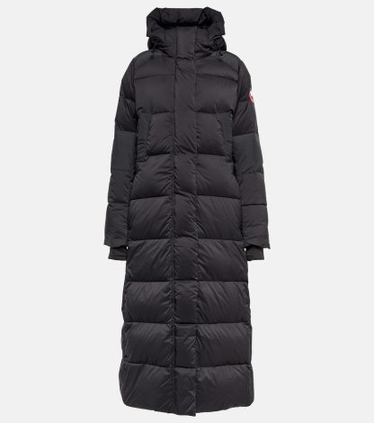 fake luxury Canada Goose Alliston down parka in black