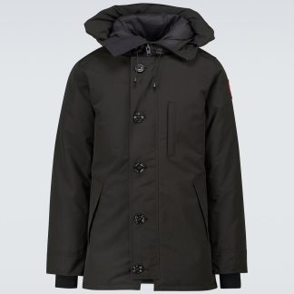 fake luxury Canada Goose Chateau down parka in black