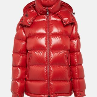 fake luxury Moncler Maire down jacket in red