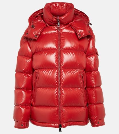 fake luxury Moncler Maire down jacket in red