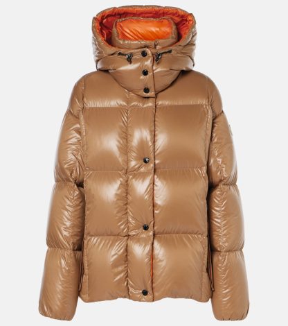 fake luxury Moncler Parana down jacket in beige