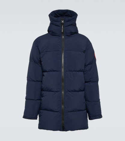 fashion designer Canada Goose Lawrence down jacket in blue