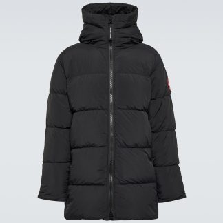 fashion designer Canada Goose Lawrence puffer jacket  in black