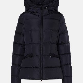 fashion designer Moncler Avoce down jacket in blue