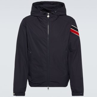 fashion designer Moncler Claut jacket in blue