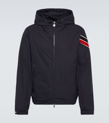 fashion designer Moncler Claut jacket in blue