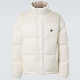 fashion designer Moncler Verone convertible reversible jacket in white