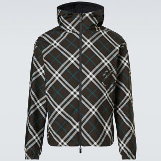 fashion luxury Burberry Burberry Check reversible jacket in multicoloured