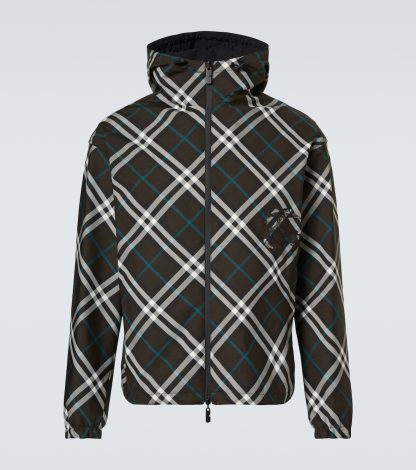 fashion luxury Burberry Burberry Check reversible jacket in multicoloured