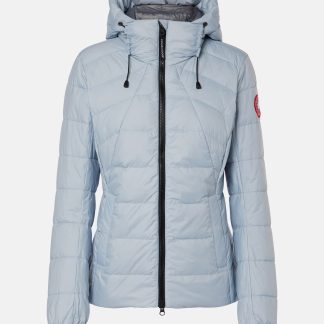 fashion luxury Canada Goose Abbott logo down jacket in blue