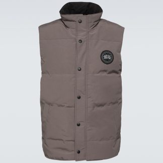 fashion luxury Canada Goose Black Label Garson down vest in grey