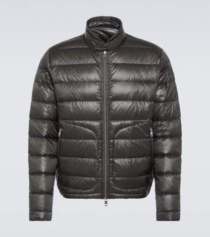 fashion luxury Moncler Acorus down jacket in grey