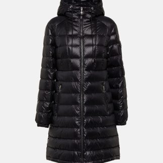 fashion luxury Moncler Amintore down jacket in black