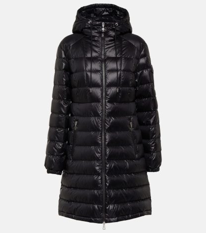 fashion luxury Moncler Amintore down jacket in black