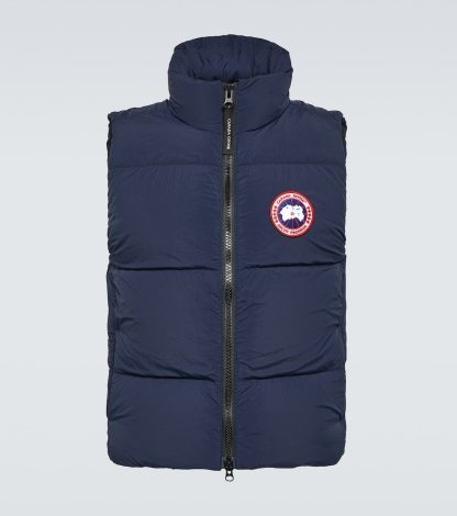 high quality designer Canada Goose Lawrence puffer vest in blue