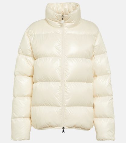 high quality designer Moncler Abbadia down jacket in white