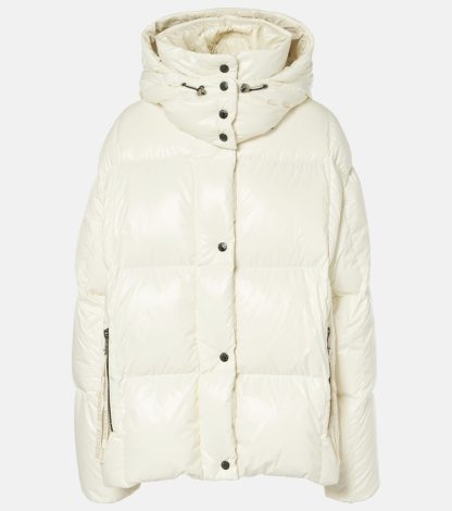 high quality designer Moncler Parana quilted down jacket in white