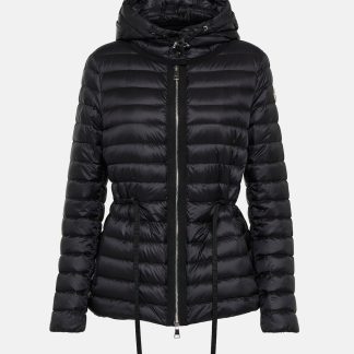 high quality designer Moncler Raie quilted down jacket in black