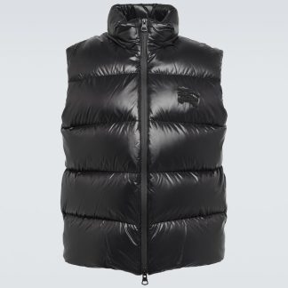 high quality luxury Burberry Padded vest in black