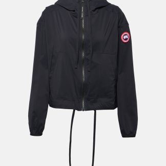 high quality luxury Canada Goose Kaslo cropped jacket in black