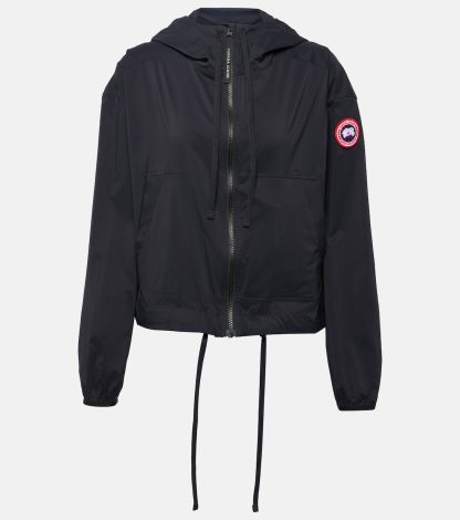 high quality luxury Canada Goose Kaslo cropped jacket in black