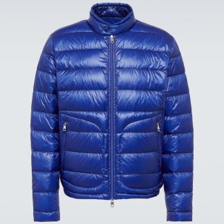 high quality luxury Moncler Acorus down jacket in blue