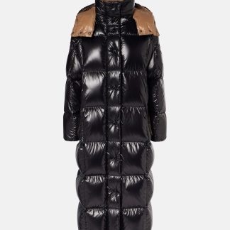 high quality luxury Moncler Parnaiba down coat in black