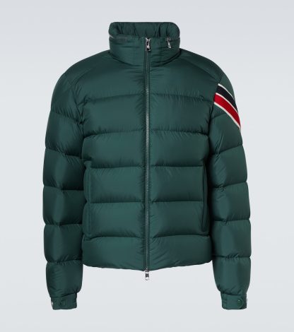 high quality luxury Moncler Solayan down jacket in green