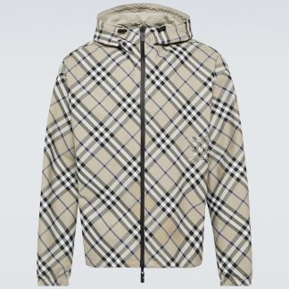 hot sale designer Burberry Burberry Check raincoat in multicoloured