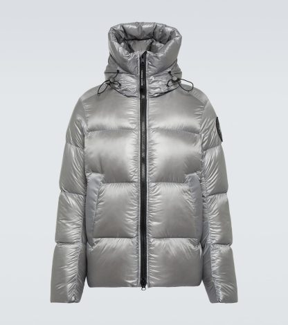 hot sale designer Canada Goose Black Label Crofton down jacket in grey