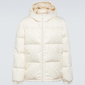 hot sale designer Gucci GG down jacket in white