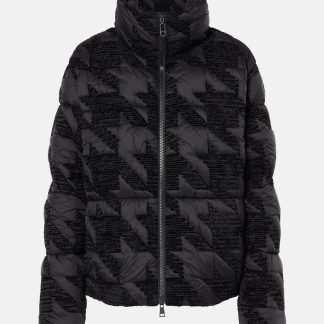 hot sale designer Moncler Evandra cropped down jacket in black