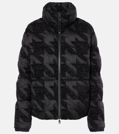 hot sale designer Moncler Evandra cropped down jacket in black