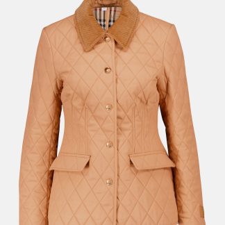 hot sale luxury Burberry Quilted jacket in beige